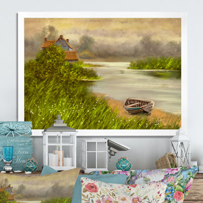 " Morning In The River " Painting Print