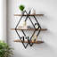 Naponee 3 Piece Diamond Tiered Shelf