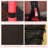 63" Kids Trampoline with Enclosure Net for Indoor, Red-99517368