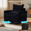 Ensemble de canapé modulaire moelleux 5 pièces avec fauteuil pivotant-1277674112