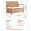 Outdoor Storage Bench PE Rattan 70Gal Deck Box Waterproof Outdoor Seat & Storage