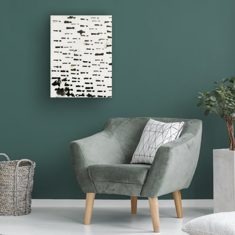 Art sur toile, bolognaise, noir et blanc, H 19 po x l 14 po