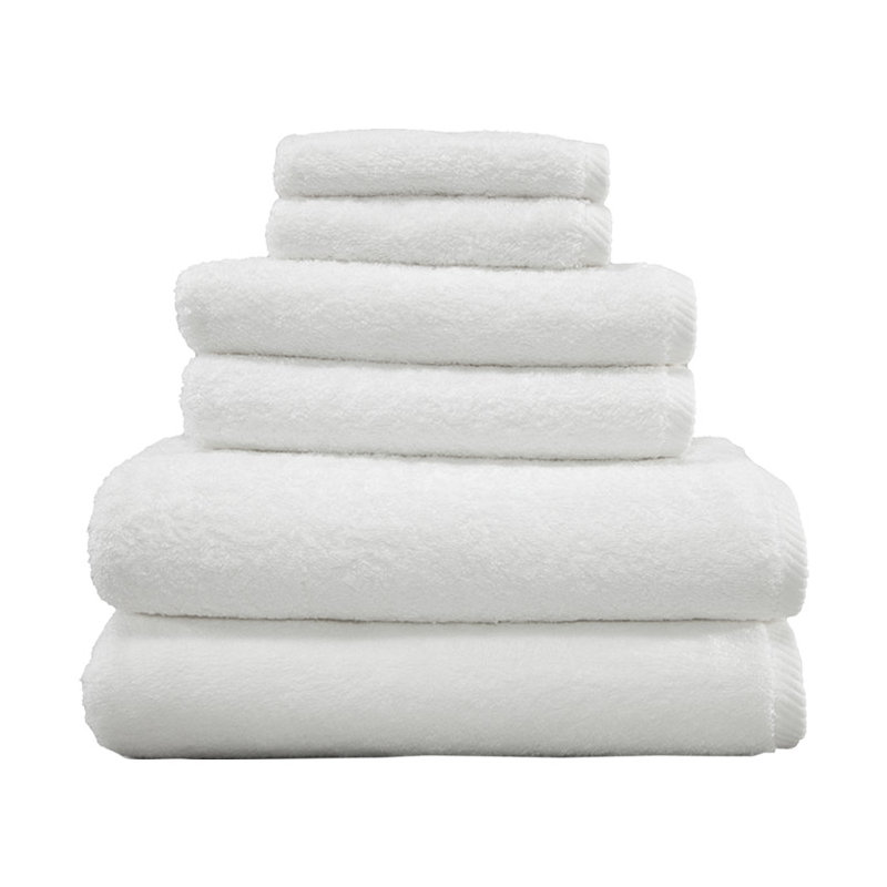 Ensemble de 6 serviettes en coton turc Scarlett