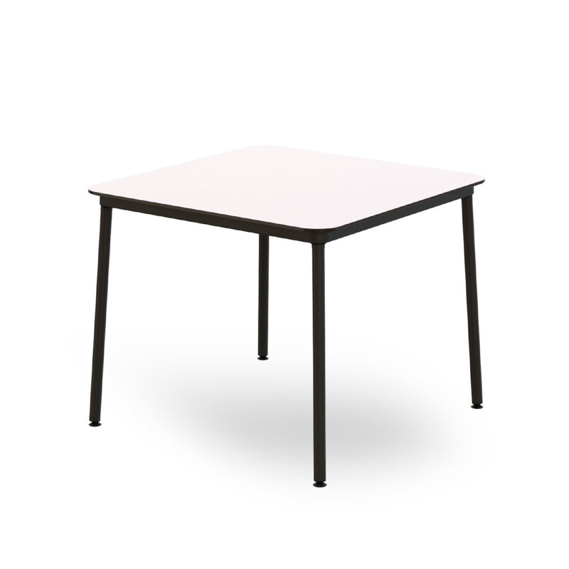 Hub Dining Table, 29.53"H x 35.43"L x 35.43"W, White