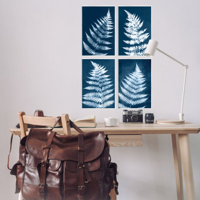  "Modern Fern Impressions", ensemble d'art sur plaque par Jason Johnson