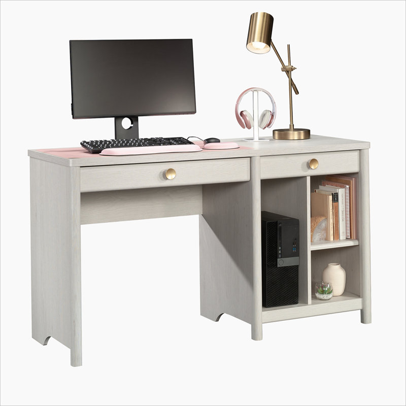 Computer Desk, LIGHT GREY finish