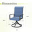Chaise de patio rembourrée 360 °-122198059