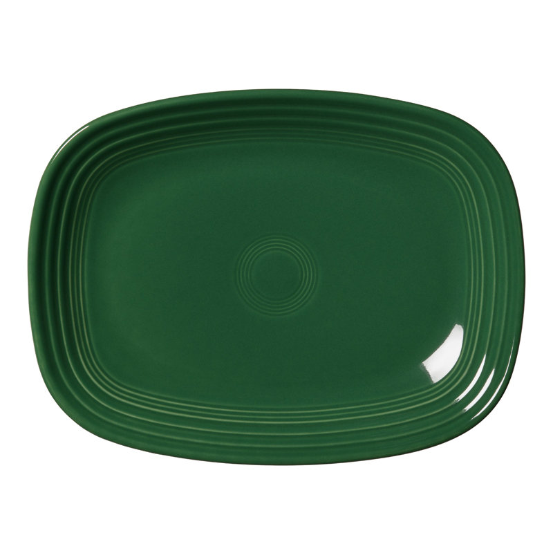 Fiesta 12 Inch Large Rectangular Platter, Jade