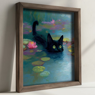 Decorative Framed MDF Painting