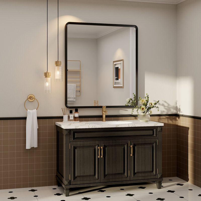 Miroir de meuble-lavabo mural Molly, 40 po x 36 po