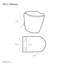 Cuvette de toilette allongée St. Tropez-61836542