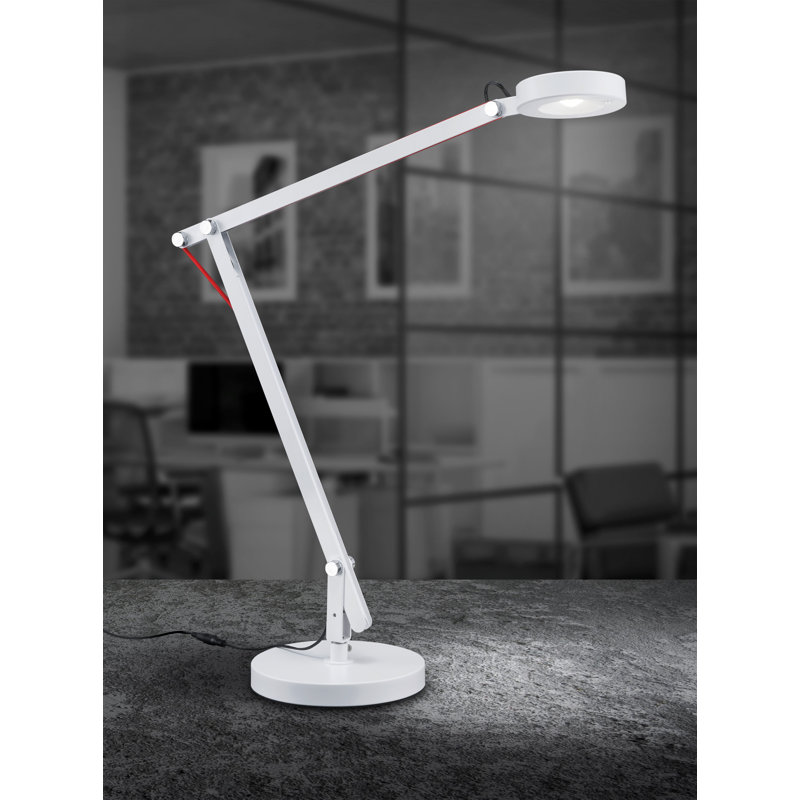 Premo Metal Desk Lamp, White