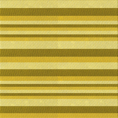 Tapis vert / jaune en laine
