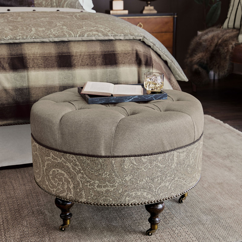 Highland Round Ottoman