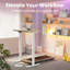 Adjustable Metal Base Computer Desk-863564175