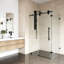 Winslow 46.5 in. W x 74 in. H Frameless Sliding Rectangle Shower Enclosure-2036161077