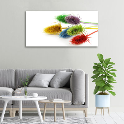 Thistle - No Frame Print on Canvas