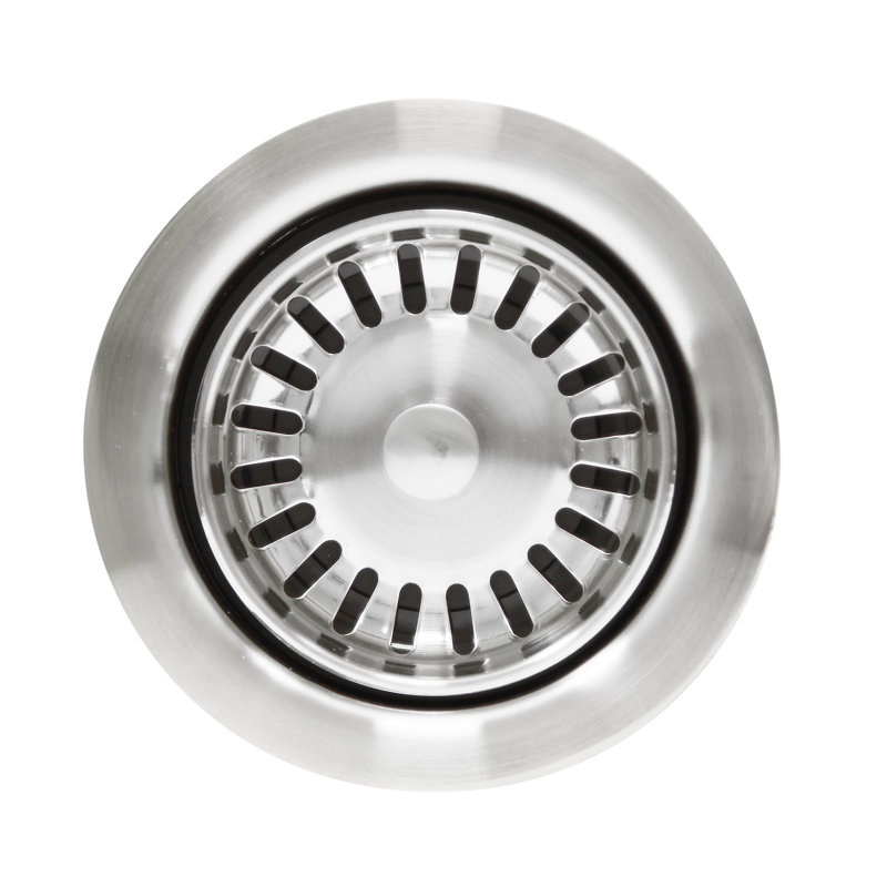 Premium Extended Sink Drain, Stainless Steel