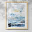 Waves On Sand II, reproduction encadrée-1663690687-1663690683