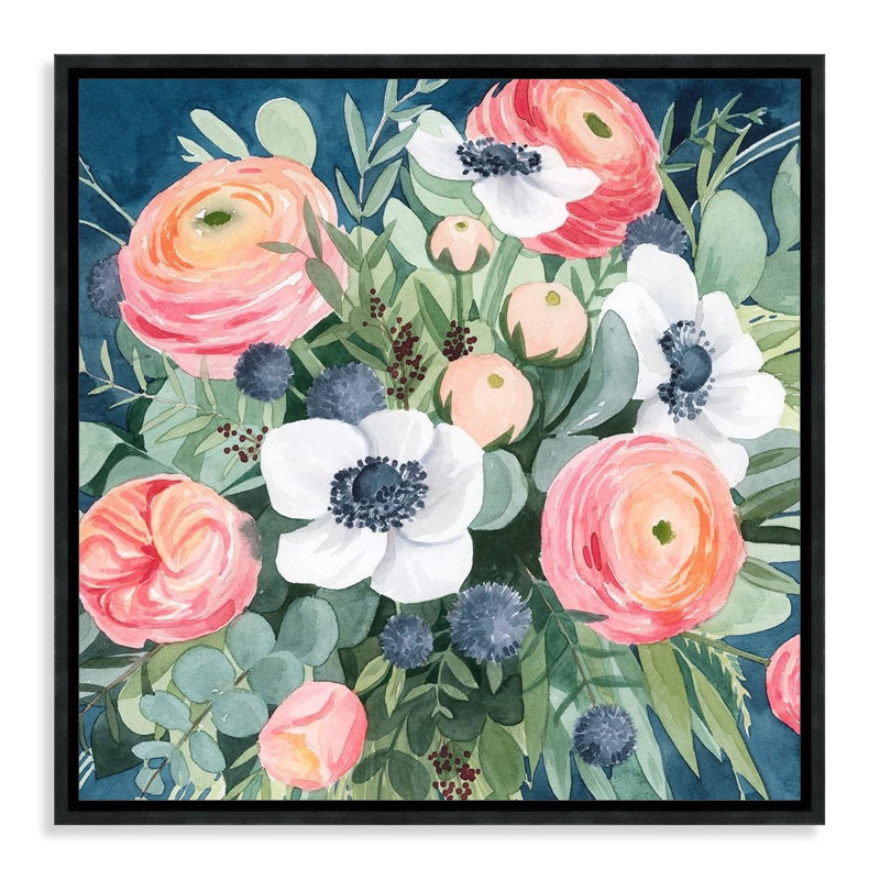 Anemone Posy II par Popp Grace - reproduction d'art sur toile