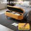 Banc de rangement rembourré Kathlin-605787495