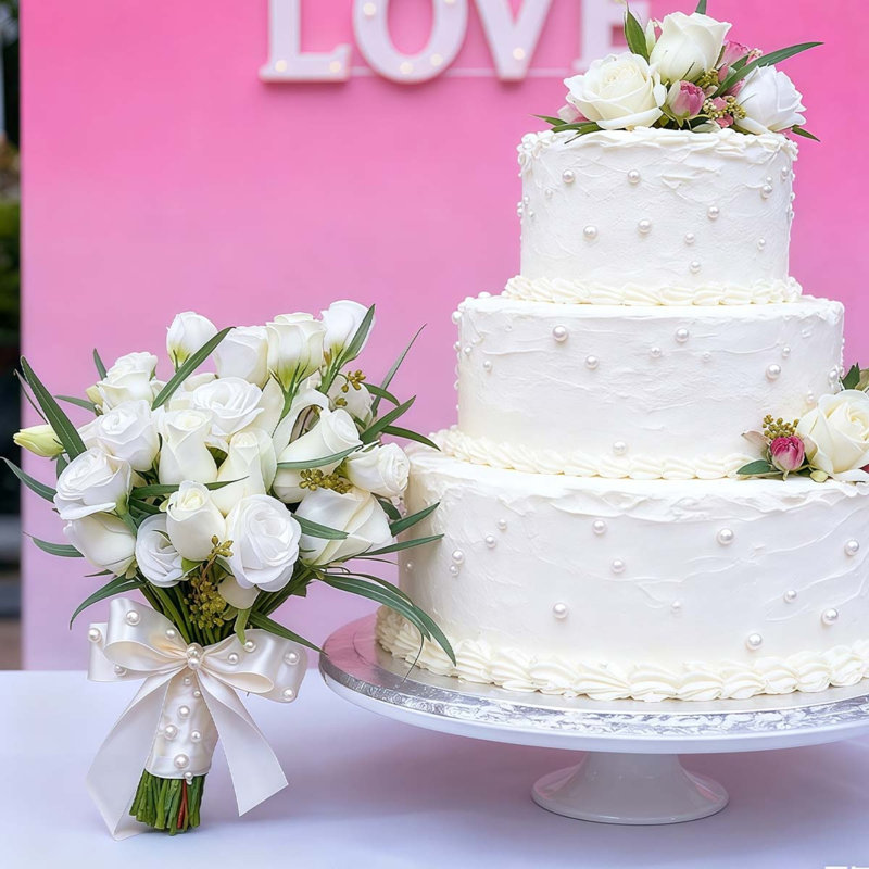 Bouquets de mariage grand pour demoiselle d'honneur