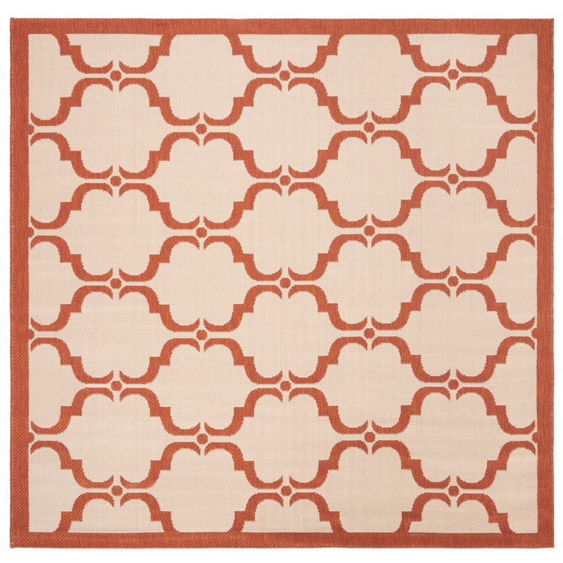 Herefordshire Performance Geometric Rug, Square 5'