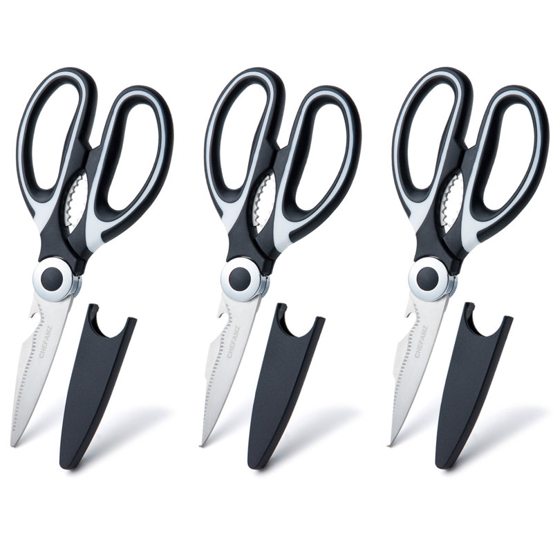 CHEFAMZ All-Purpose Kitchen Scissors