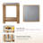 Patio Wicker Side Table-1105039246
