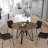 Marella Round Metal Base Dining Table-1241741405-1241741400