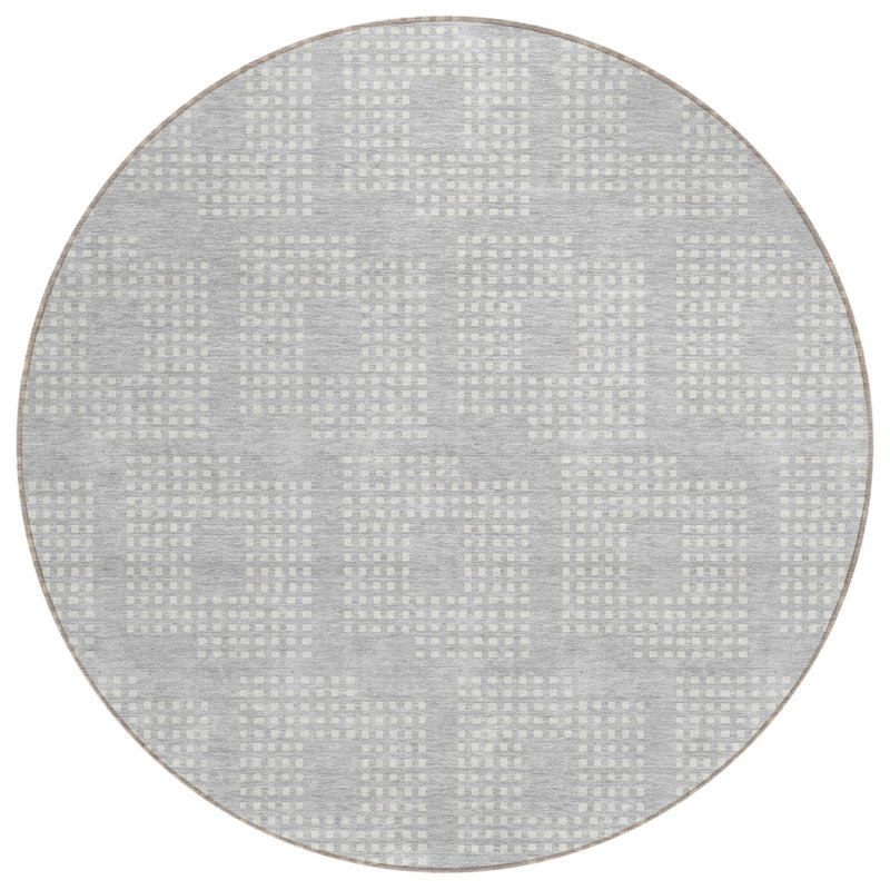 Tapis intérieur / extérieur rond 8 pi