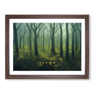 Creative Spring Forest 1 Piece Single Picture Frame Wall Art