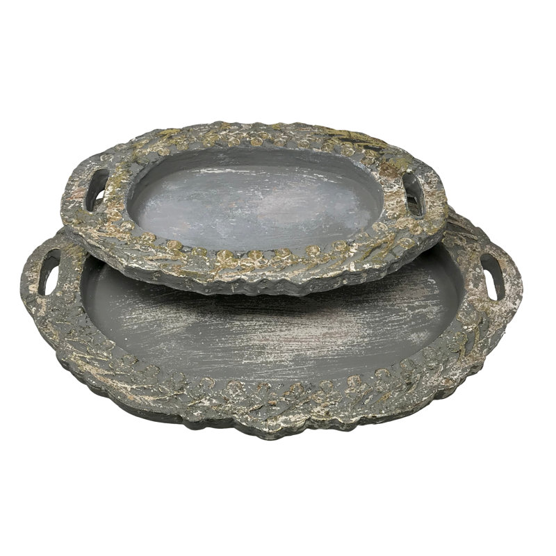 SET 2 ROYAL TRAYS