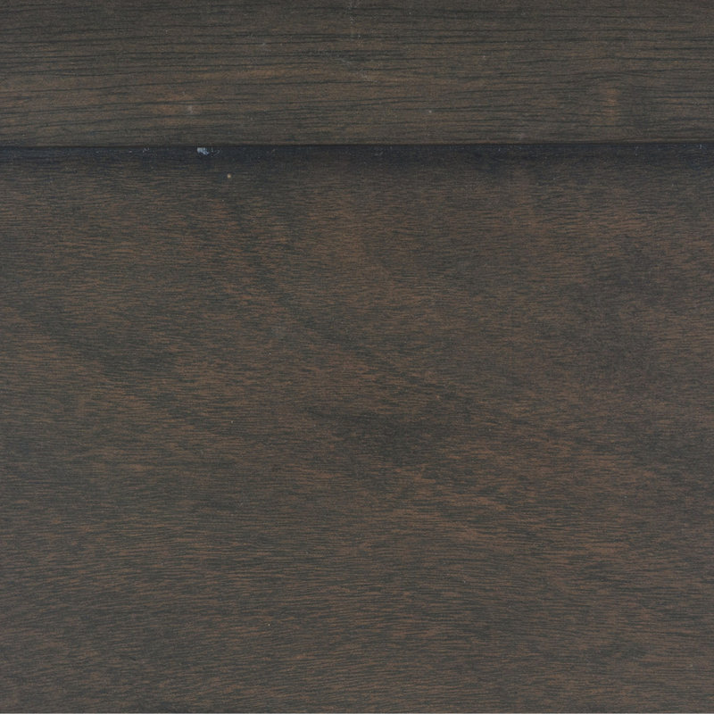 Lit en bois de style Louis Philippe, Gris, Lit double