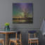  «Tree Under Aurora Borealis» par Epic Portfolio, art mural en métal, 36 po x 36 po-970176650