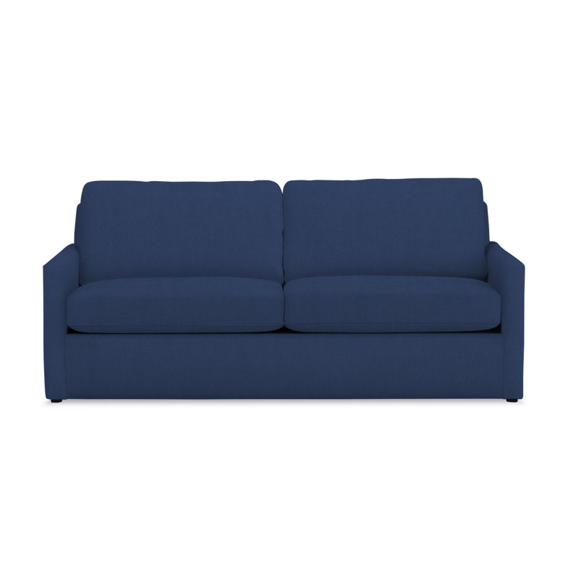 Savannah Upholstered 85'' Sofa, Canvas Navy Sunbrella® Canvas