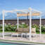3m x 3m Aluminium Pergola-140316815