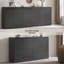 Buffet 30,9 po avec tablettes et portes réglables Cesiro-752156799-760077341