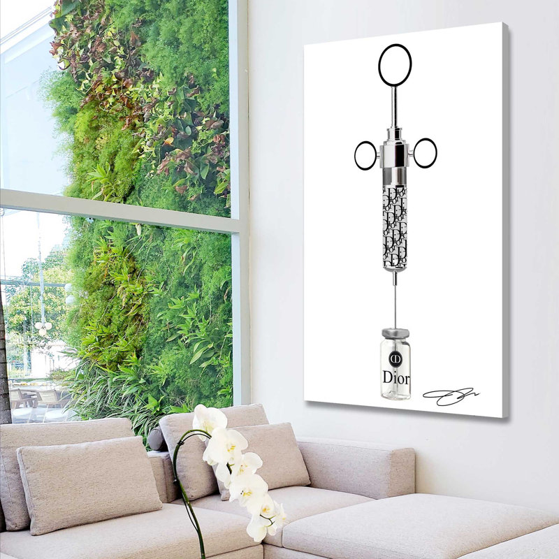 Tir de Dior (vertical) par By Jodi - impression, Toile tendue, H 30 po x l 18 po x P 1 po
