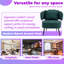 Fauteuil d'appoint moderne en tonneau avec support à ressorts ensachés pour petits espaces-527412716