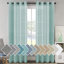 Paire de rideaux semi-transparents avec œillets Hywell-1268837089-1268837119