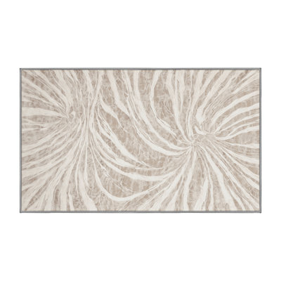 Machine Washable Gray Area Rug