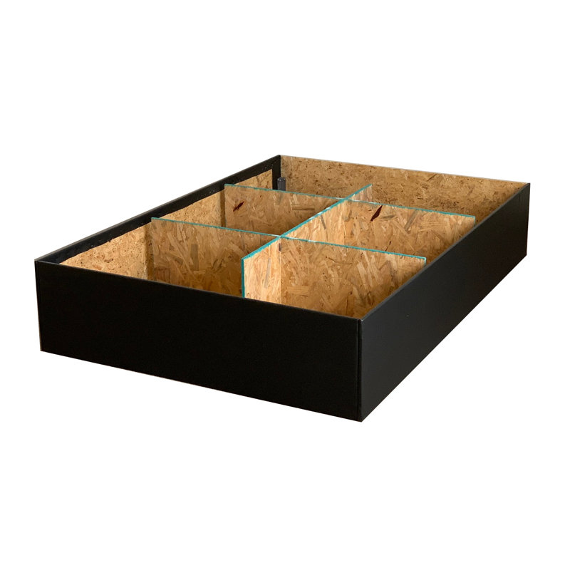 Kortnee Bed, King, Black
