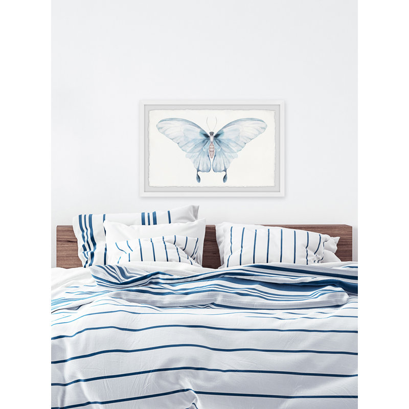 Butterfly Beauty - Single Picture Frame Painting, 41cm H x 61cm W x 3.81cm D