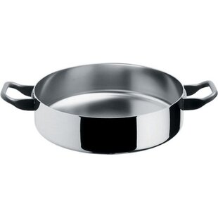 Alessi La Cintura Di Orione Stainless Steel Round Braiser with Lid