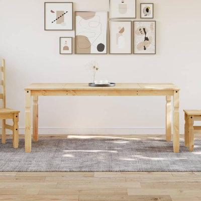 Anesia Solid Wood Dining Table