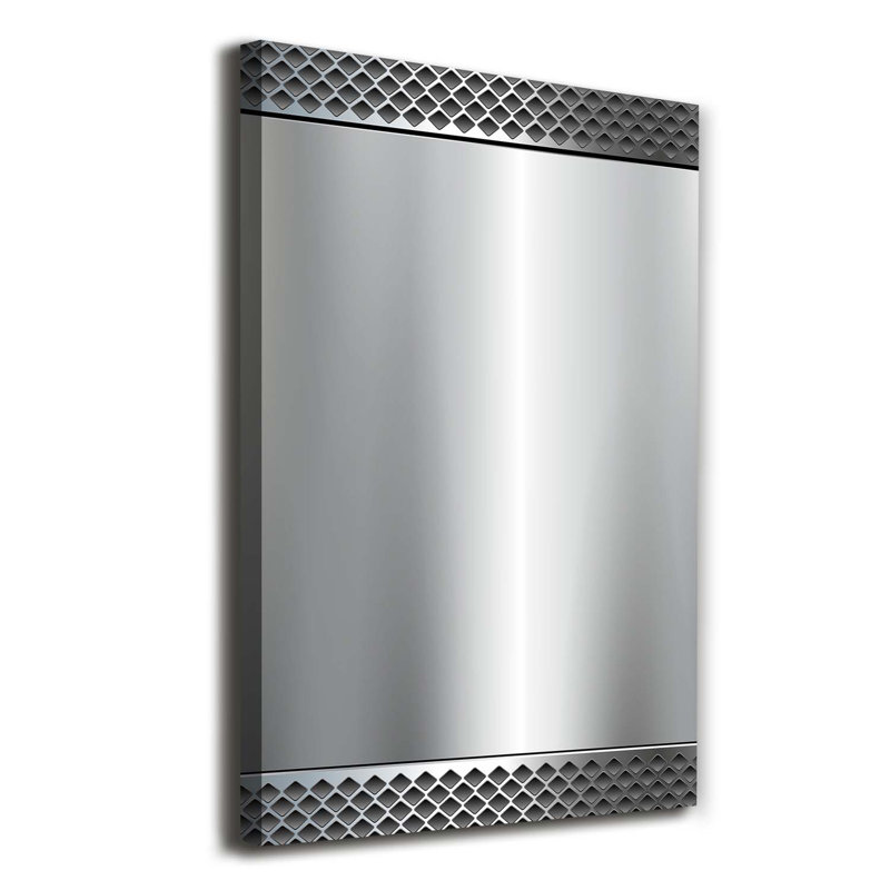 Metal Background - Wrapped Canvas Print