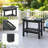Storage Shelf Bench,Non-Slip Pads Bench for Indoor Outdoor,Waterproof Shower Stool with Handle-1036567204