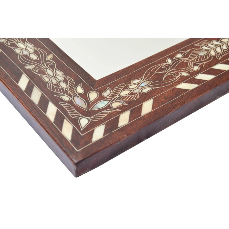 Arch Solid Wood Wall Mirror