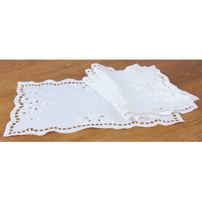 Wendt Polyester Embroidered Rectangle Placemat